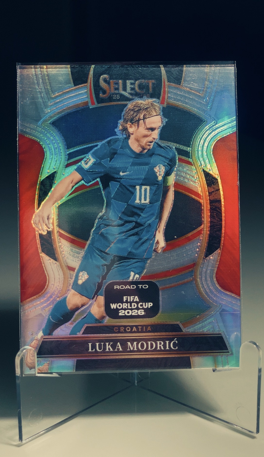 Luka Modrić — Panini Select Road to FIFA World Cup 2026 Refractor