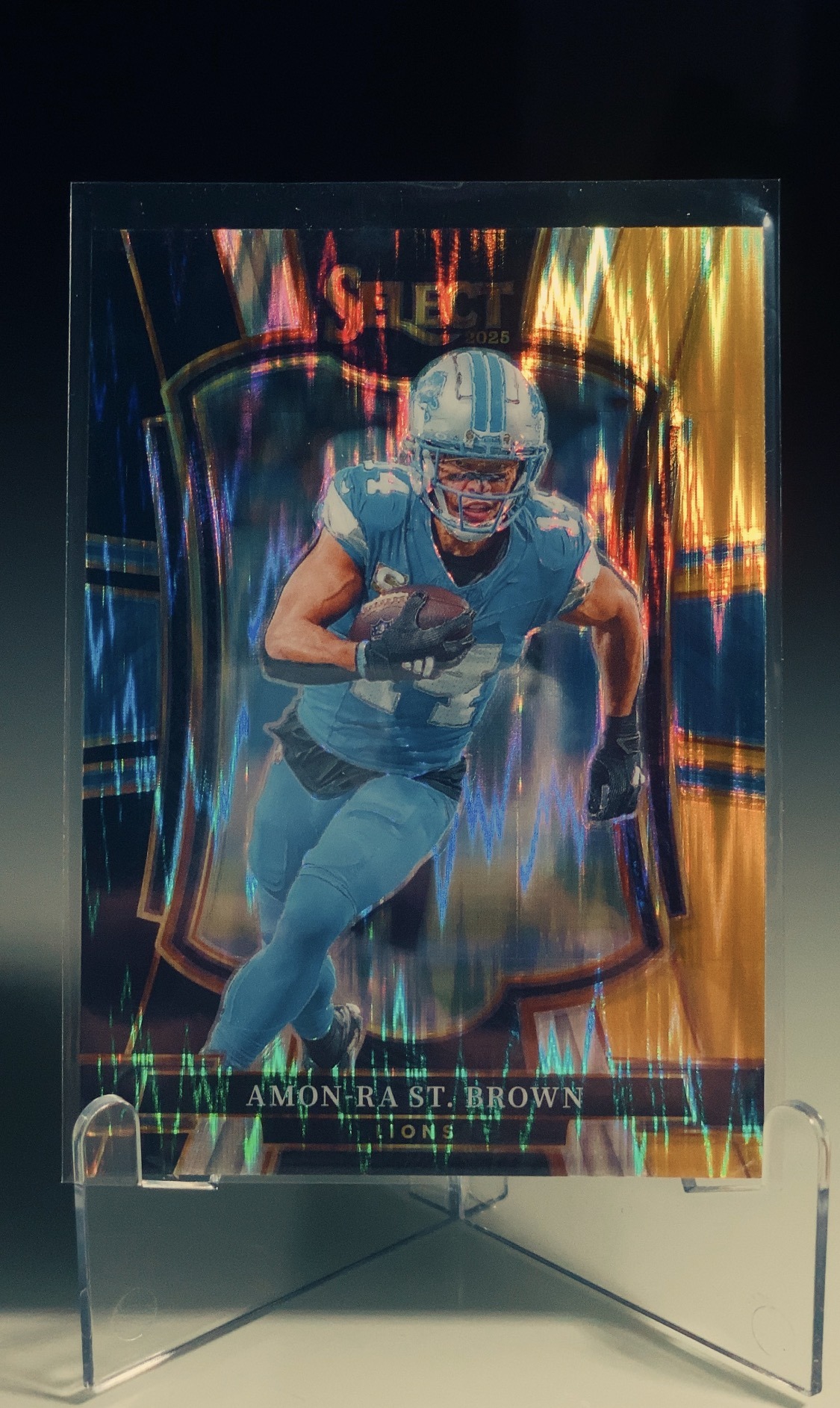 Amon-Ra St. Brown — Panini Select Gold