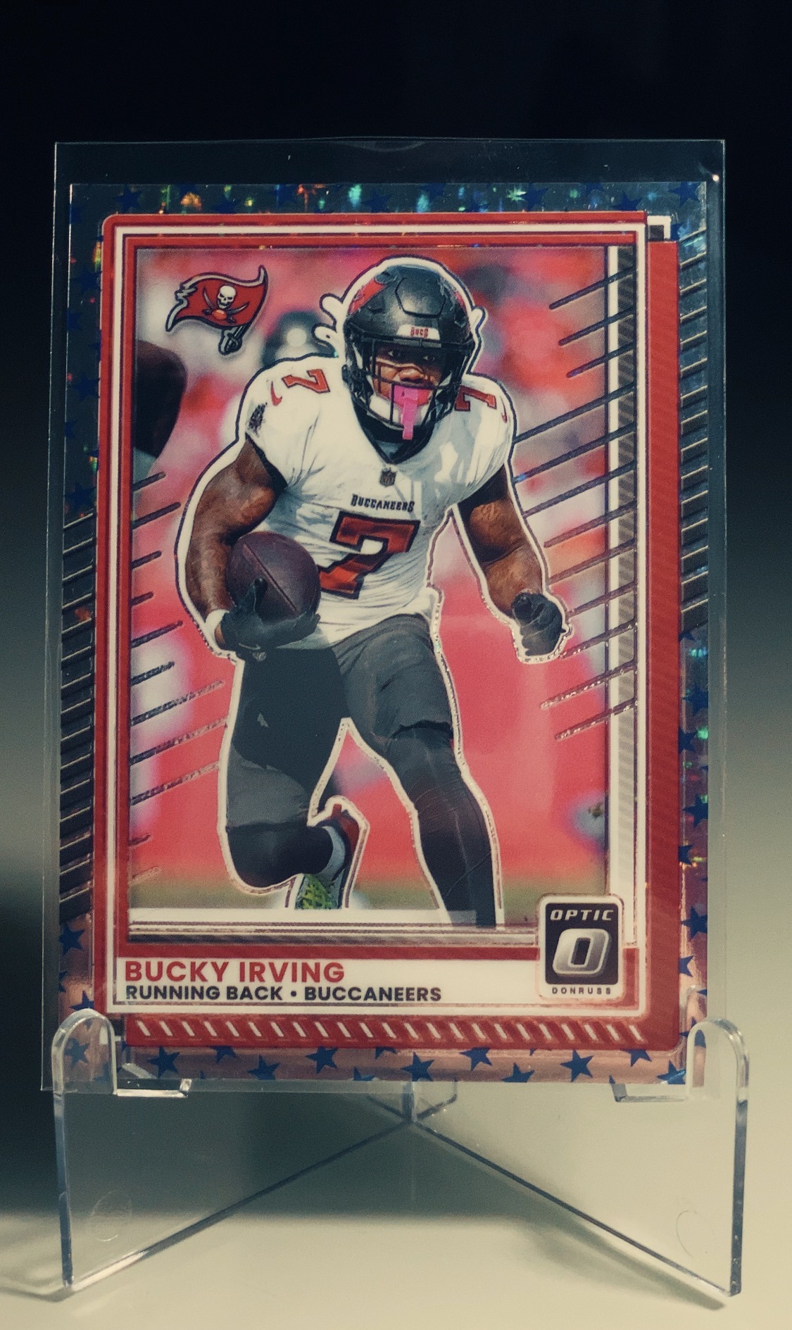 Bucky Irving — Donruss Optic Red