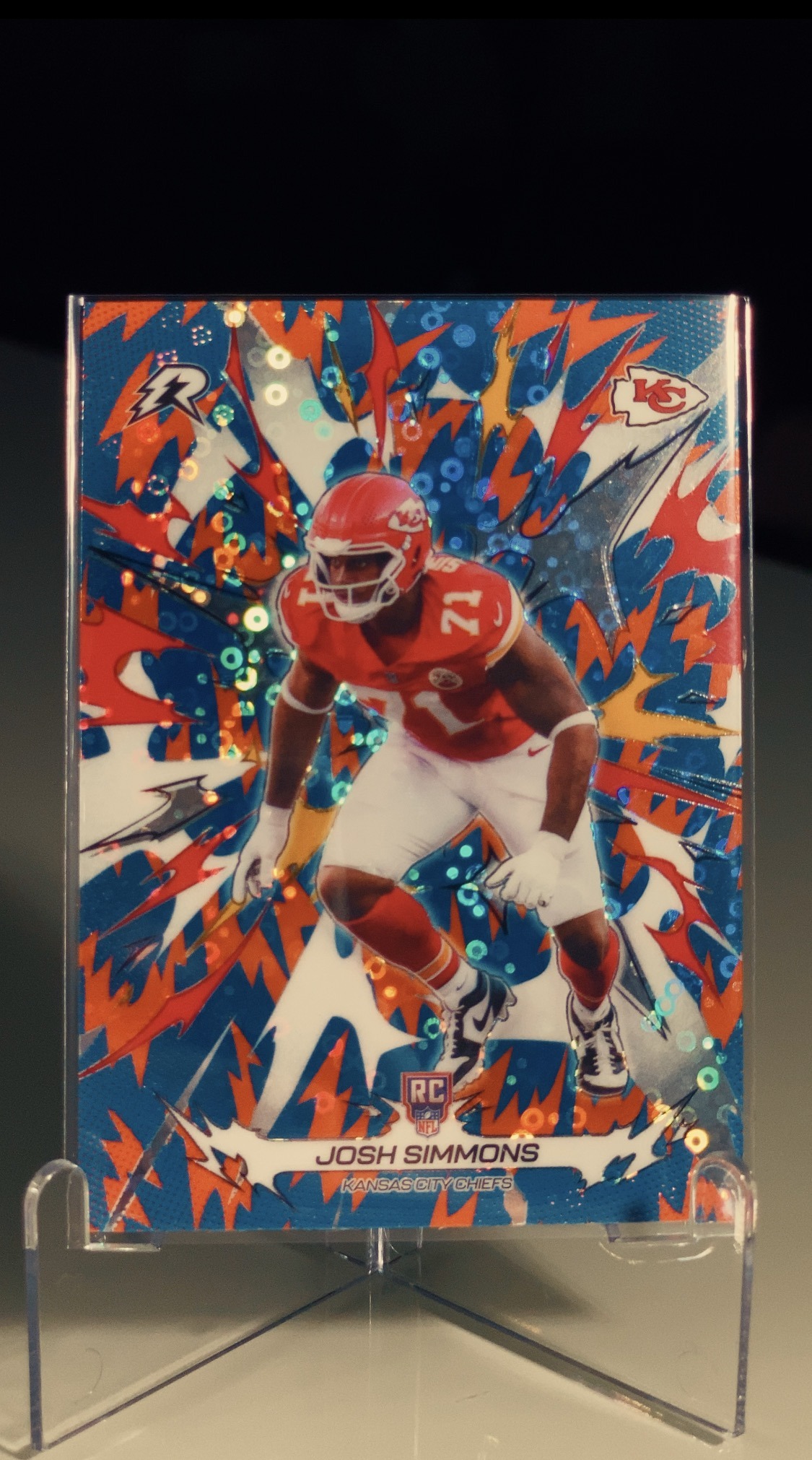 Josh Simmons — 2025 Topps Resurgence Rookies Disco