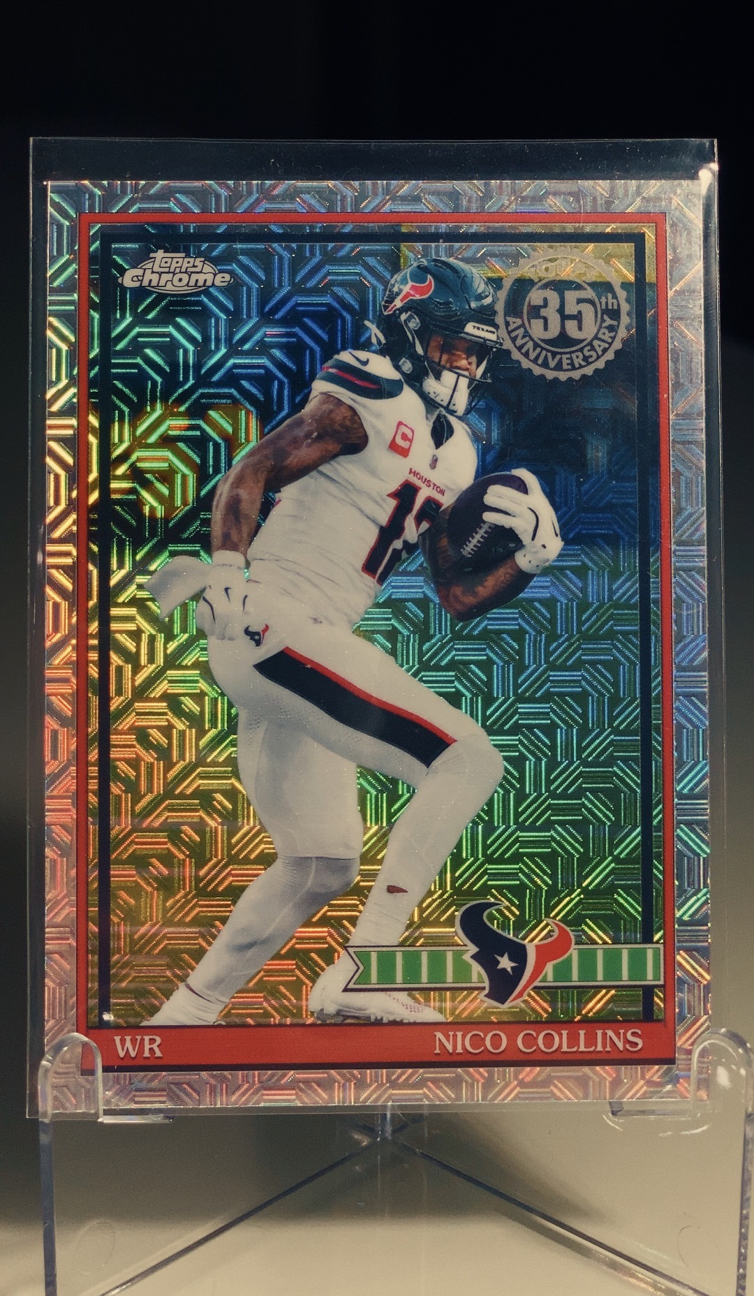 Nico Collins —  2026 Topps Flagship 35th Anniversary Refractor