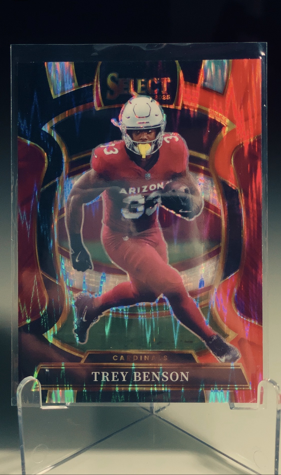 Trey Benson — Panini Select Red