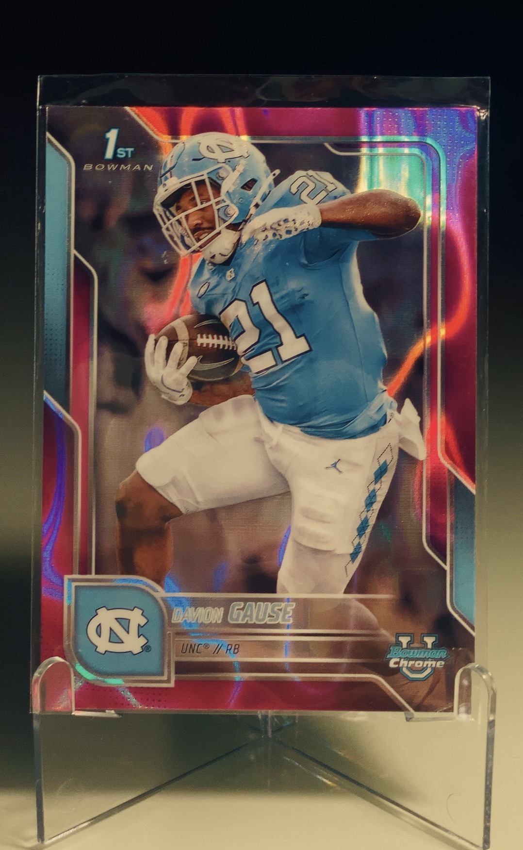 Davion Gause — Bowman Chrome U 1st Bowman