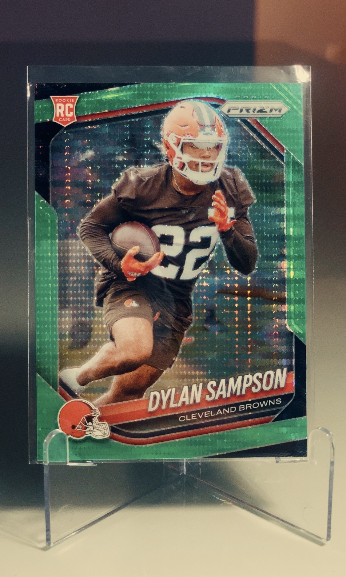 Dylan Sampson — Panini Prizm Green Pulsar