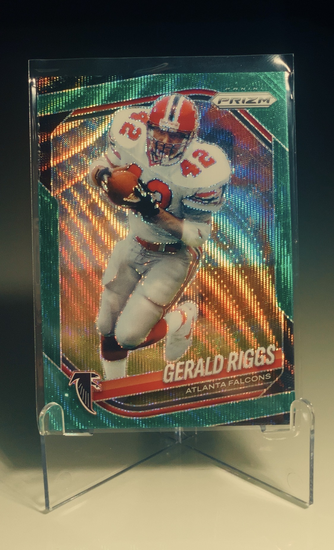 Gerald Riggs — Panini Prizm Green Wave