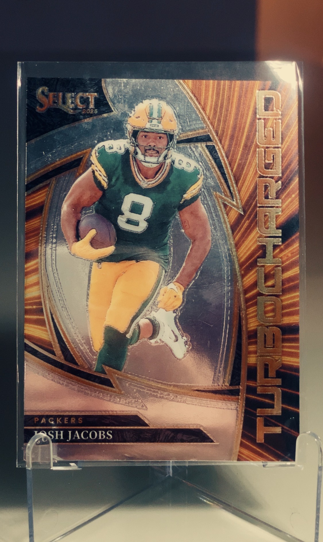 Josh Jacobs — Panini Select 2025 Turbocharged