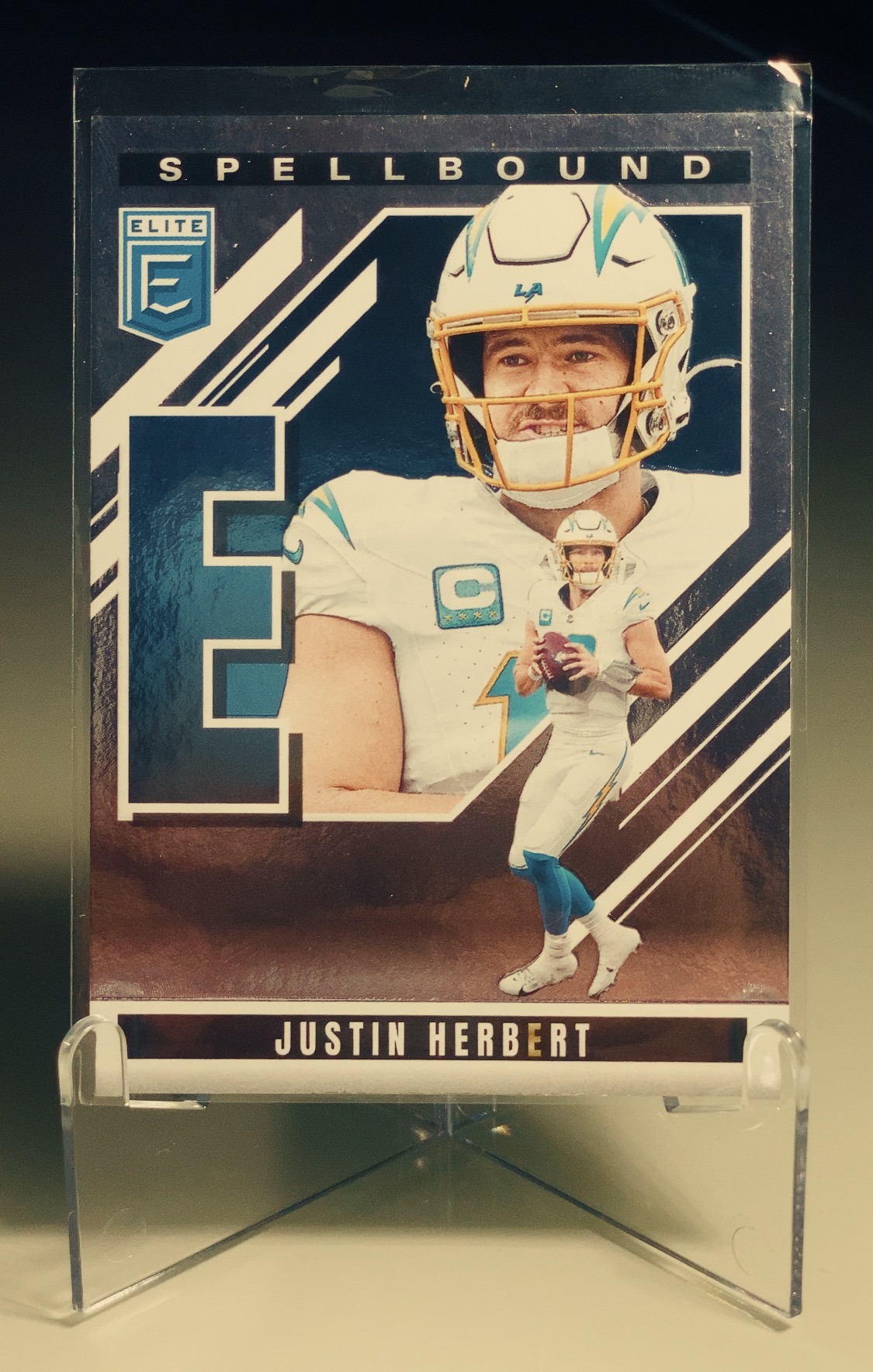 Justin Herbert — Panini Donruss Elite Spellbound