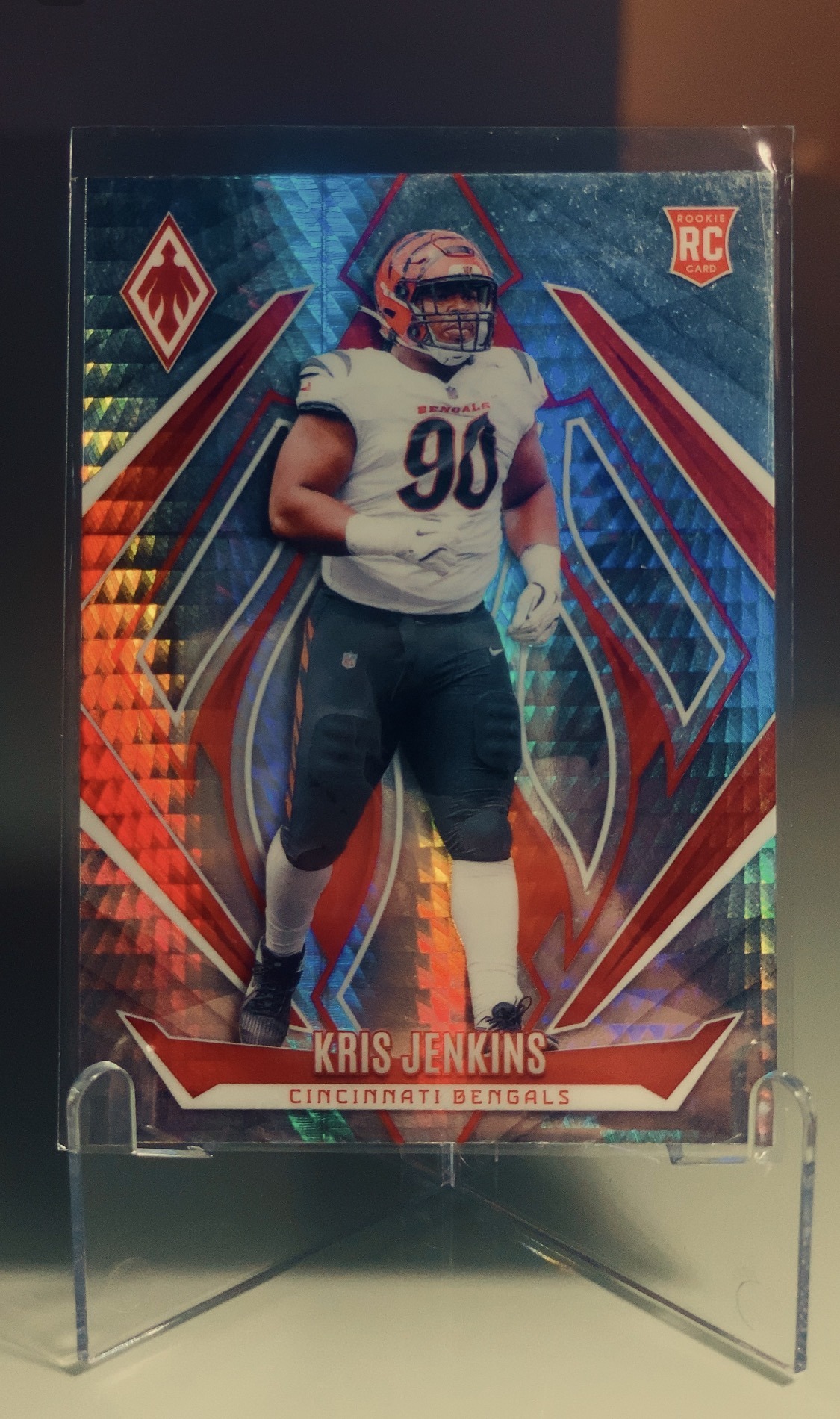 Kris Jenkins — Panini Phoenix X-Fractor — frente