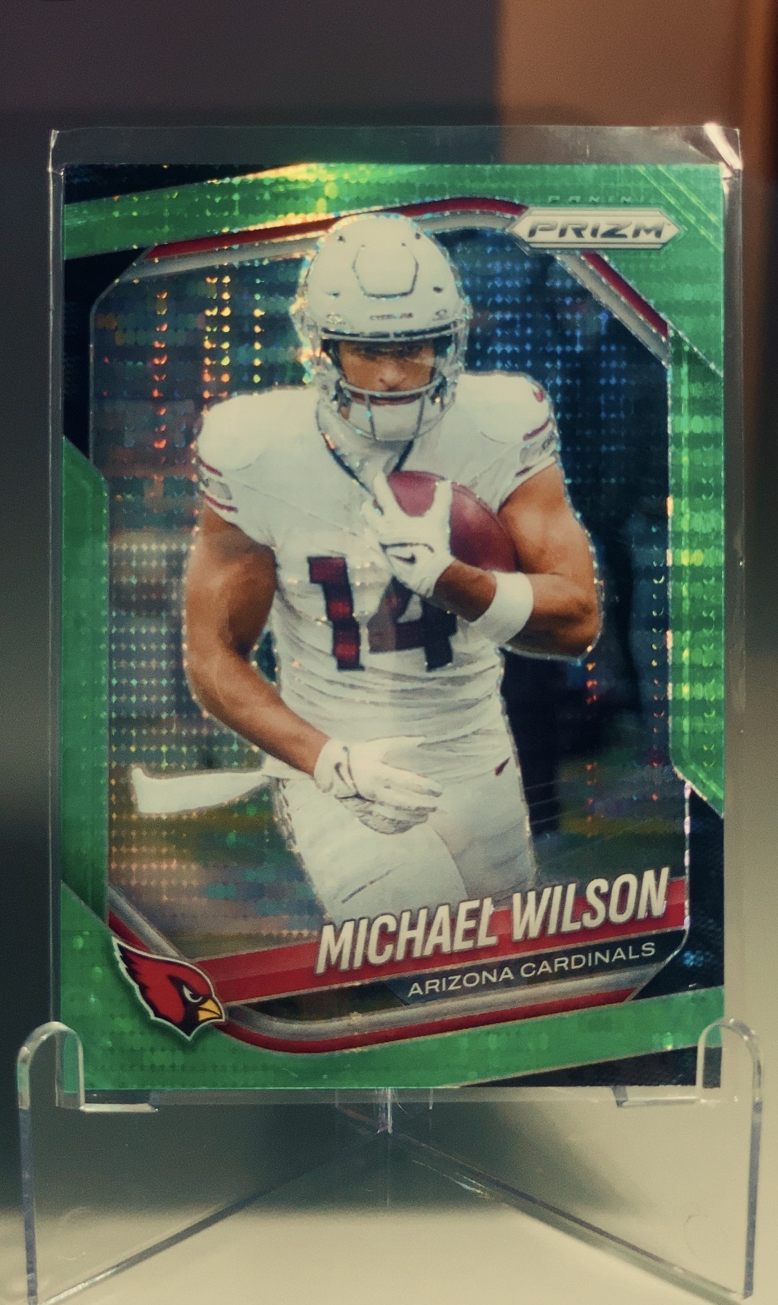 Michael Wilson — Panini Prizm Green Pulsar