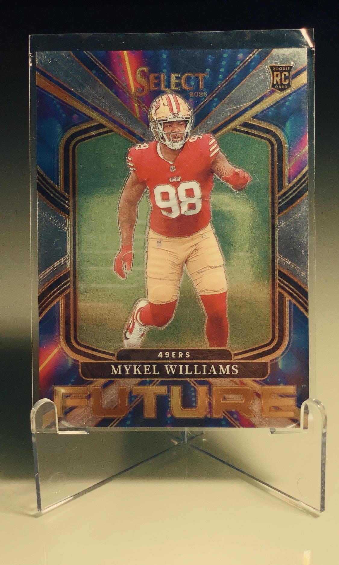 Mykel Williams — Panini Select 2025 Future — frente