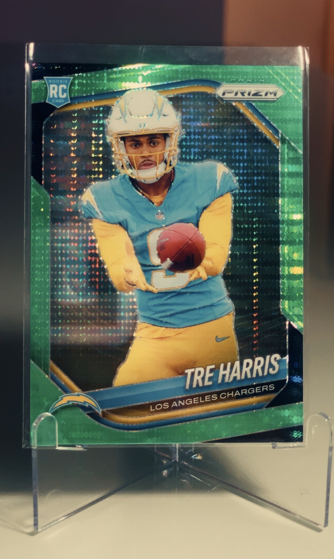 Tre Harris — Panini Prizm Green Pulsar