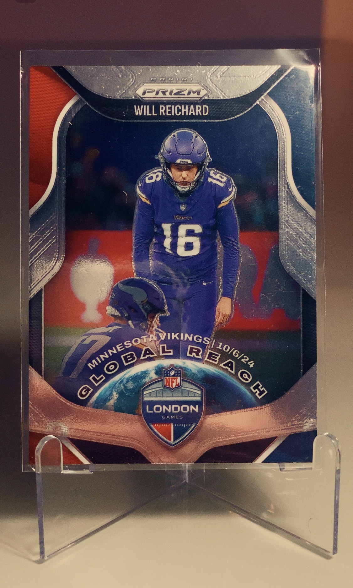 Will Reichard — Panini Prizm Global Reach