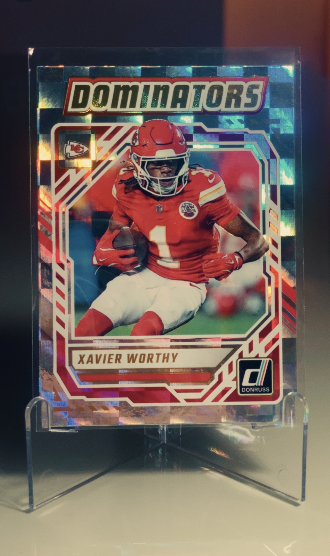 Xavier Worthy — Panini Donruss Dominators