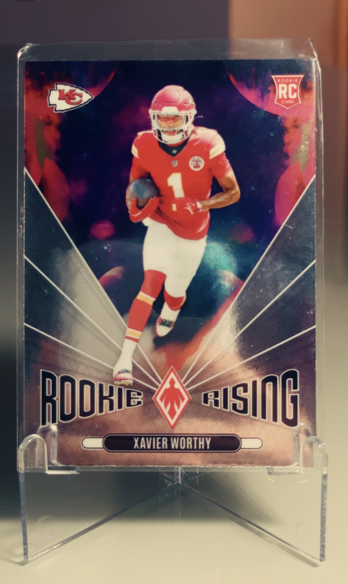 Xavier Worthy — Panini Phoenix Rookie Rising