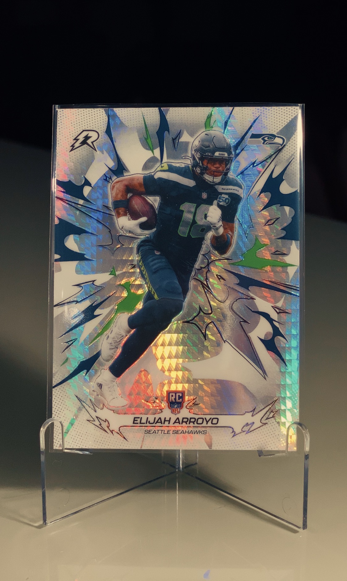 Elijah Arroyo Rookie Card Disco — frente